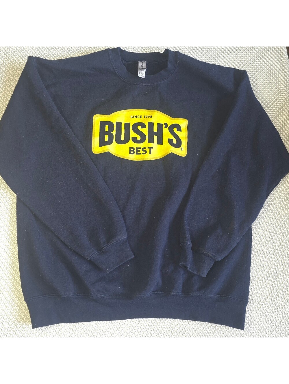 Gildan bush's beans sweatshirt men's size large